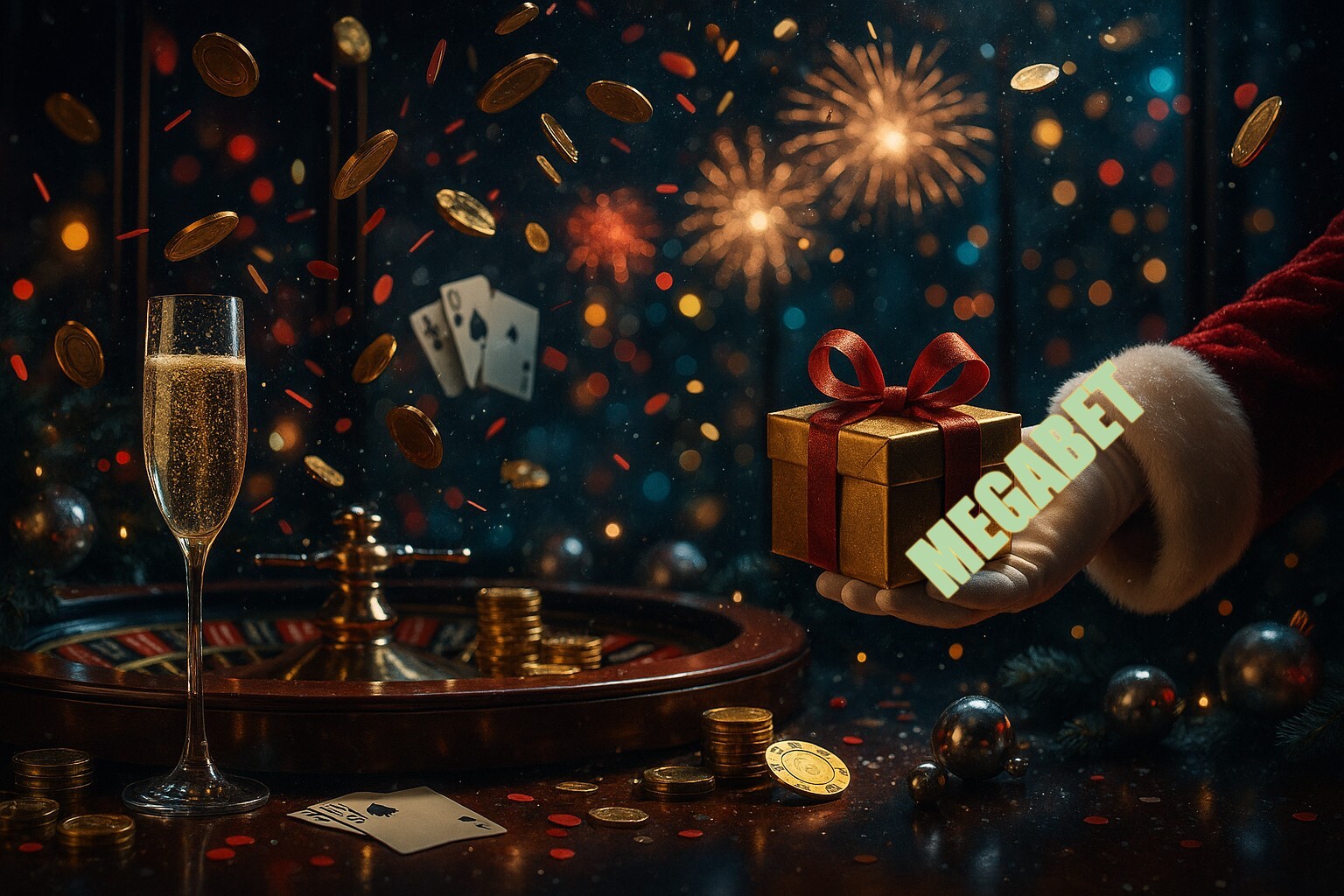 Promoções de Ano Novo no MEGABET